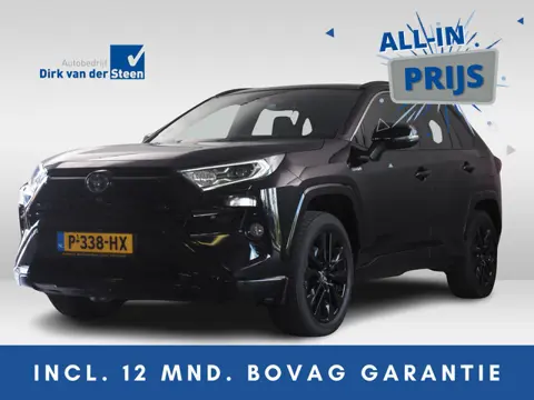 Toyota RAV4 2.5 Hybrid Black Edition | 360° Camera | Dodehoekdetectie | Stuurwiel En Voorstoelen Ver
