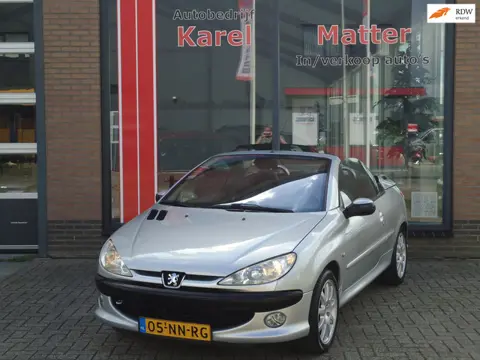 Peugeot 206 CC 2.0-16V Roland Garros *LEDER* *APK T/M 20-06-2027* *NETTE AUTO*