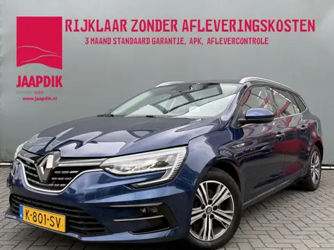 Renault Mégane Estate BWJ 2021 1.6 E-Tech Plug-In 122 PK Hybrid 160 Intens TREKHAAK | FULL LED | BOS