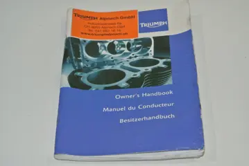 INSTRUCTIEBOEKJE Triumph Daytona 675 2006 - 2008