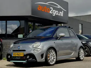 Fiat 500C CABRIO 1.4 T-JET AUT5 ABARTH 695 RIVALE 180PK SPORTLEDER NAVI CAMERA LED LMV PDC