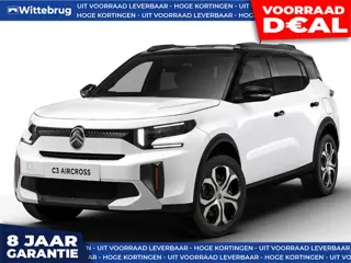 Citroën C3 Aircross 1.2 Turbo 100pk Plus 7p. DIRECT RIJDEN - 7 ZITPLAATSEN - 8 JAAR GARANTIE