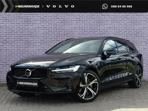 Volvo V60 2.0 T6 Plug-in hybrid AWD Ultra Dark |SOH 100%|360 camera | Adaptieve cruise control | Bli