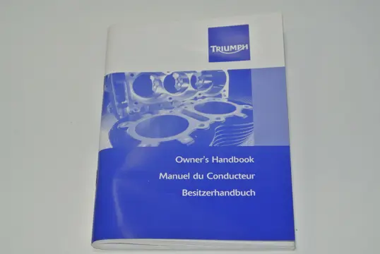 INSTRUCTIEBOEKJE Triumph Daytona 675 2006 - 2008