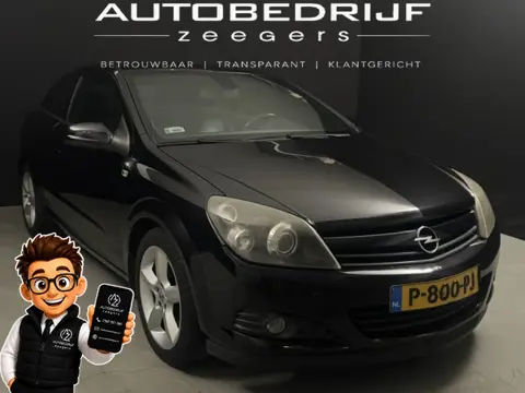Opel Astra GTC 1.6 Enjoy Limited Edition *AC* VOL LEER* ZWARTE HEMEL*