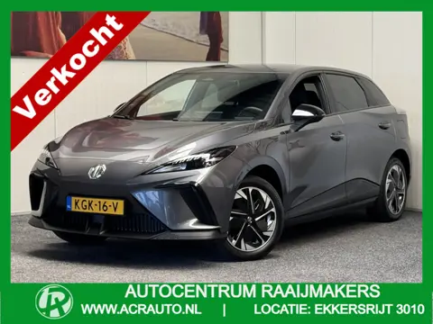 MG Mg4 electric COMFORT LONG RANGE 64 KW 204 PK FABRIEKGARANTIE TOT 2031 !!! NAVIGATIE VIA APPEL CAR
