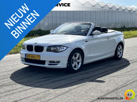 BMW 1-serie Cabrio 118i High Executive Automaat, clima, cruise, camera