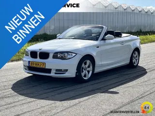 BMW 1-serie Cabrio 118i High Executive Automaat, clima, cruise, camera