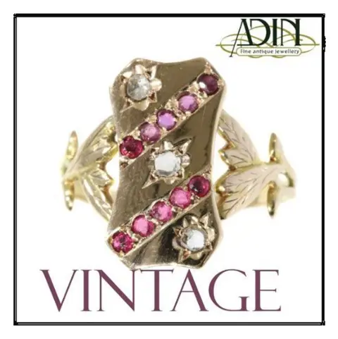 Prachtige vintage verlovingsringen