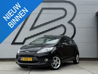 Ford Fiesta 1.25 Titanium 1e Eigenaar|Clima|Stoelverw|Elek ramen|Lm velgen|Nieuwe APK bij aflevering