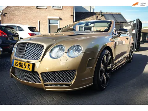 Bentley Continental GTC 6.0 W12 Cabrio Automaat Mansory Pakket Navi Cruise Clima Luxe Leder interieu