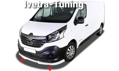 Voorbumperspoiler Renault Trafic | Styling Renault Trafic