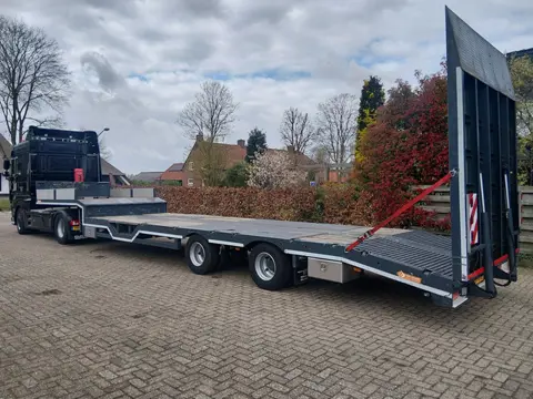 Lintrailers  2 AS Semi-Dieplader  Hydraulische Oprijklep