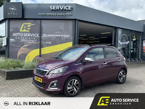 Peugeot 108 1.0 e-VTi Allure TOP! 12m garantie en beurt all in | Cabrio dak | LMV | LED | Airco | Bl