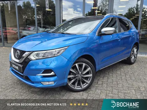 Nissan Qashqai 1.3 DIG-T Tekna + | Panoramadak | Leder | Trekhaak | Allseason banden |