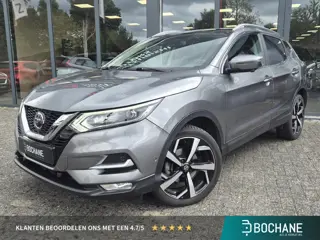 Nissan Qashqai 1.2 Tekna | Panoramadak | Navigatie | Trekhaak | Nette auto | Dealer onderhoud | TEKN