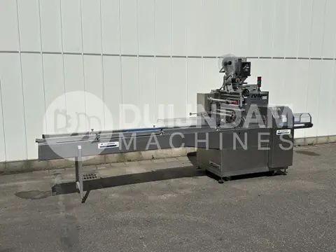 MIF Food Enginering A-412C flowpackmachine Met EME-labelaar