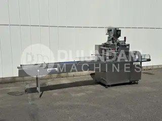 MIF Food Enginering A-412C flowpackmachine Met EME-labelaar
