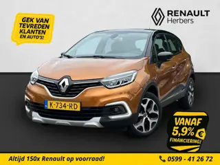 Renault Captur 0.9 TCe Intens TREKHAAK / CRUISE / NAVI / STOELVERW.