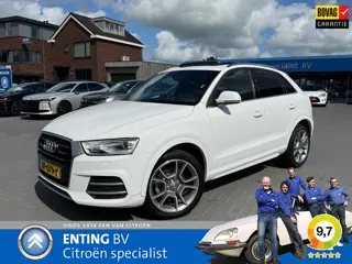 Audi AUDI Q3 2,0T AUT7 SCHUIFDAK COGNAC LEER, CARPLAY/ANDROID TREKHAAK CAMERA