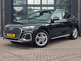 Audi Q5 Sportback 50 TFSI e S edition | LED | Elek. trekhaak | ACC| Stoelverwarming | Navi | App-con