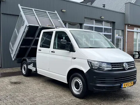 Volkswagen Transporter 2.0 TDI L2H1 DC Kipper Airco trekhaak 2200kg Trekgewicht 1e eigenaar Dealer o