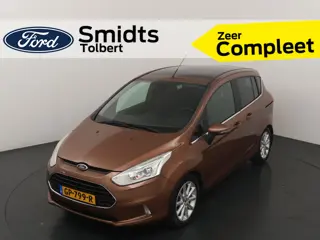 Ford B-MAX 100PK EcoBoost Titanium | Dealeronderhouden | Afn. Trekhaak | Clima | Cruise | Voorruitve