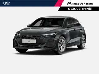 Audi A3 Sportback 40 TFSI e S edition 204 PK · Comfortpakket plus · Optiekpakket zwart plus · Assist