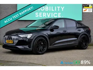 Audi E-tron Sportback 50 quattro edition 71 kWh SOH89% LED Leder CarPlay Leder Sportstoelen