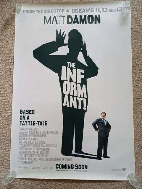 THE INFORMANT ! filmposter.