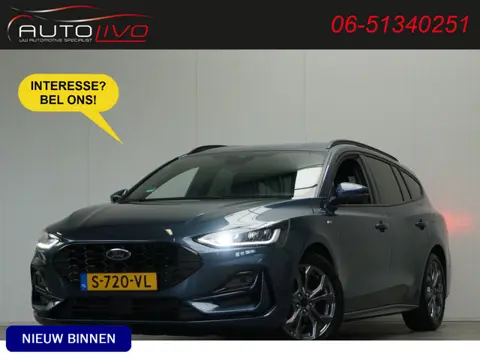Ford FOCUS Wagon 1.0 EcoBoost Hybrid ST Line X 155 PK! AUTOMAAT! B&O G. NAVI WINTERPAKKET TREKHAAK e