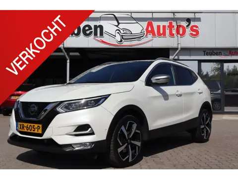 Nissan Qashqai 1.3 DIG-T Tekna + | NL Auto | Automaat | Luxe lederen bekleding | Panoramadak | Cruis
