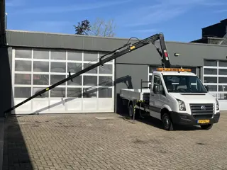 Volkswagen Crafter 35 2.5 TDI L2 HIAB 035 laadkraan Trekhaak 3000kg trekgewicht Airco Tachograaf Pto