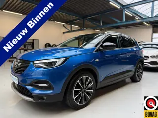 Opel Grandland X 1.6 Turbo Hybrid4 Ultimate Leer Trekhaak LED DAB Stoelverwarming en ventilatie Elek