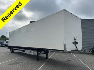 Vogelzang VO-STG-12-9-GSL / Box 13.5 mtr / Loadlift / Steering Axle / NL Trailer