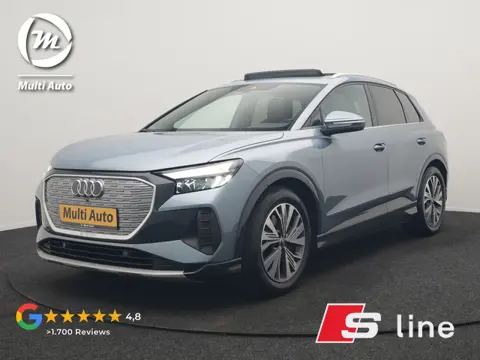 Audi Q4 e-tron 45 Quattro S Line 82 kWh 265pk Dealer O.H. | Trekhaak Af Fabriek | Panodak | Adaptive