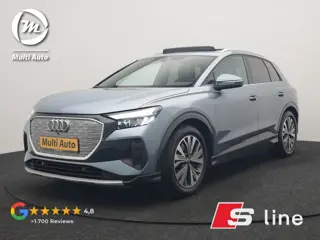 Audi Q4 e-tron 45 Quattro S Line 82 kWh 265pk Dealer O.H. | Trekhaak Af Fabriek | Panodak | Adaptive