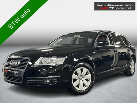 Audi A6 Avant 2.8 FSI quattro Pro Line Btw Auto Bruin Leder