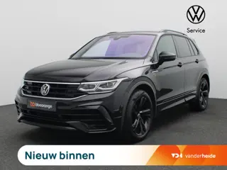 Volkswagen Tiguan 1.5 TSI R-Line Business+ 150PK DSG Trekhaak, Achteruitrijcamera, Black Style, Voor