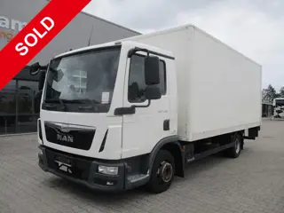 MAN TGL 7.150 E6 | MANUAL GEARBOX ZF 6 | BOX LIFT | GOOD TYRES
