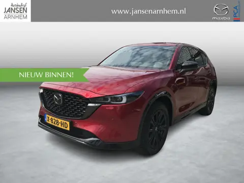 Mazda CX-5 2.0 e-SkyActiv-G M Hybrid 165 Takumi , Automaat, Trekhaak, Leder, All Season, 19 Inch LMV