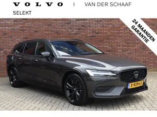 Volvo V60 B3 177PK Essential Black Edition | Leder | Getint Glas | 18'' | Climate |