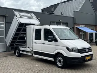 Volkswagen Crafter 35 2.0 TDI L4 DC 140pk Airco Cruise controle Trekhaak 3000kg trekgewicht Kipper 6