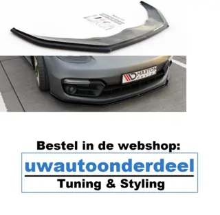 Maxton Design Porsche Panamera Turbo 971 Spoiler Lip