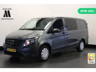 Mercedes-Benz Vito 114 CDI Lang Dubbele Cabine Automaat EURO 6 - AC/Climate - Navi - Cruise - € 28.9