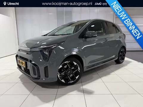 Kia Picanto 1.0 DPI GT-Line Stoel en Stuur verwarming, Schuif kantel dak, Apple Carplay/Android Auto