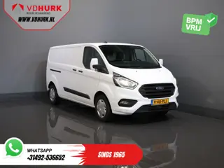 Ford Transit Custom 2.0 TDCI 130 pk Aut. L2 2x Schuifdeur/ Standkachel/ Stoelverw./ Carplay/ Airco/ 