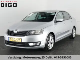 Skoda Rapid 1.4 TSI AUTOMAAT 120 PK ELEGANCE 100% ONDERHOUDEN NAVIGATIE. STOELVERWARMING.