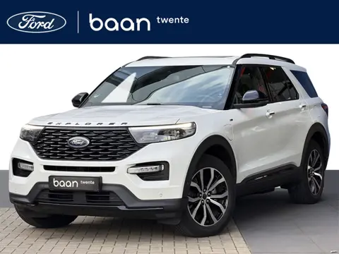 Ford Explorer 3.0 V6 EcoBoost PHEV ST-Line | Trekhaak | Pano dak | Garantie t/m 07-2028 | Stoelventi