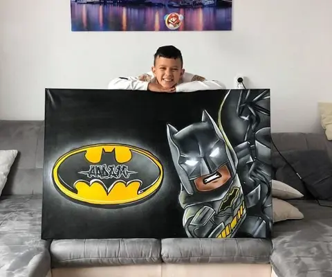 Graffti muurschilderingen kinder en slaapkamers